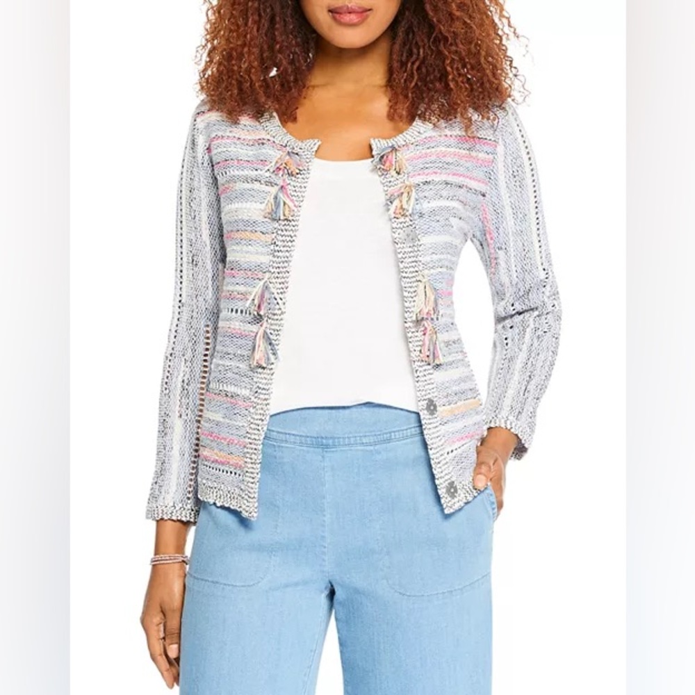 ✨Host Pick✨ NIC + ZOE Taffy Cardigan Jacket Multicolor size XL (NWT)
